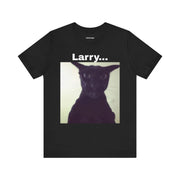 LOLForge- Larry's Fearful Unisex Tee | Cat Lover Shirt, Funny Pet Tee, Gift for Animal Lovers, Humor T-shirt, Quirky Cat Apparel